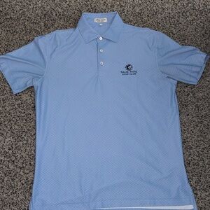 Peter Millar Light Blue Polo Shirt